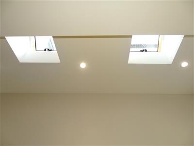 SKY LIGHTS TO VAULTED CEILING